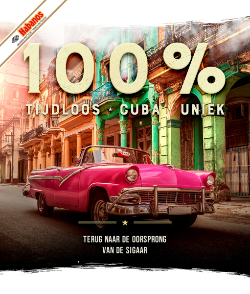 Cubaanse auto in marketingcampagne